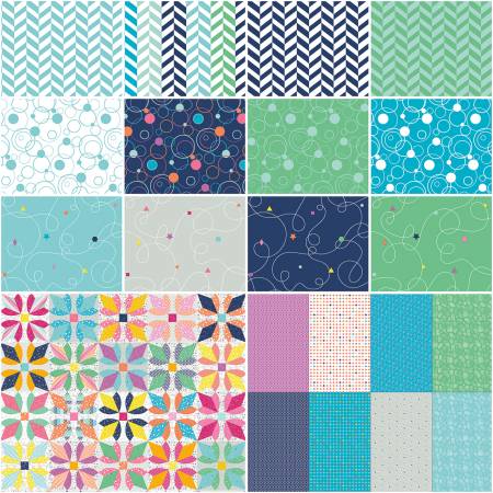 1YD Effervescence BL Fabric