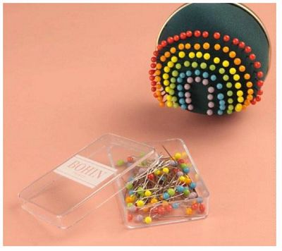 Glass Head Pins 1 3/16