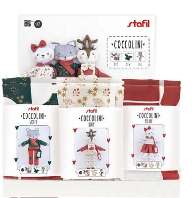 Kit-Coccolini Holiday dolls