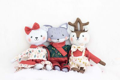 Kit-Coccolini Holiday dolls