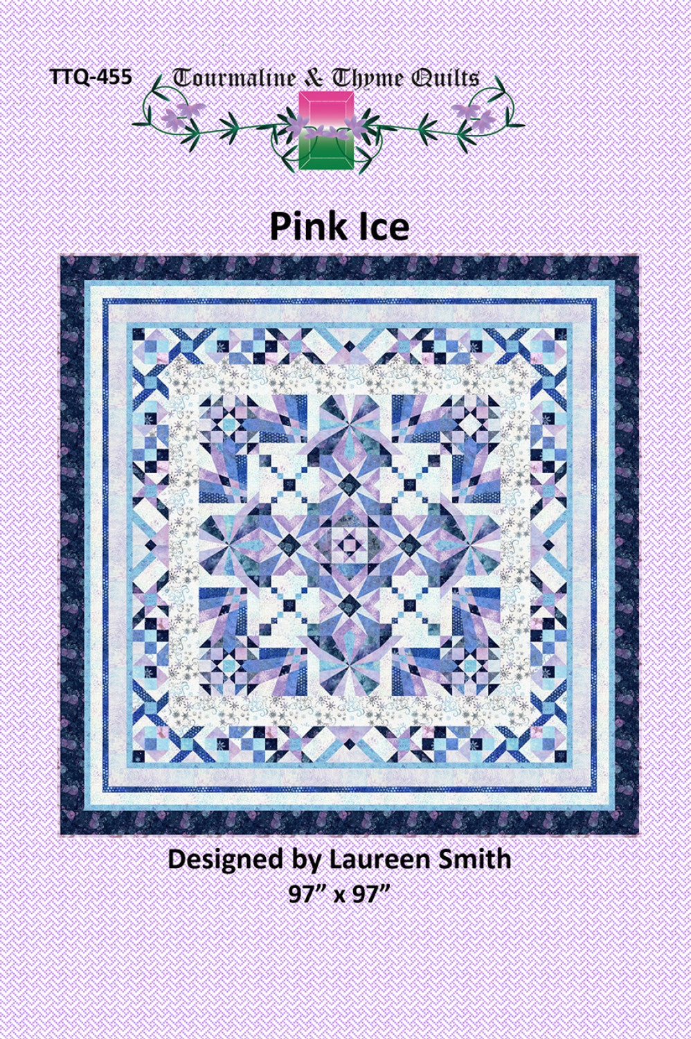 Pink Ice Pattern