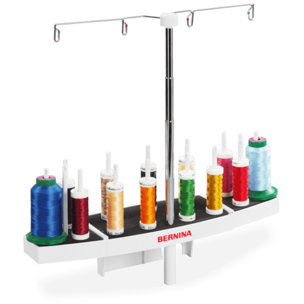 Multiple Spool Holder Includes ALL adapters for compatible machines