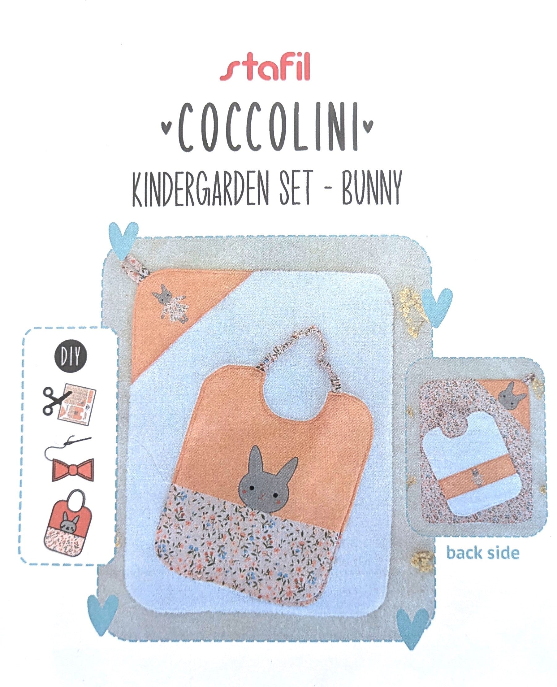 Kit Coccolini Kindergarten -bib and towel